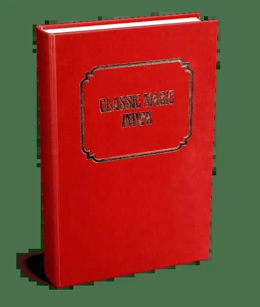 PDF – Classic Magic Index (Classic Magic series, vol. 7) by Robe